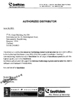 GeoVision authorized letter